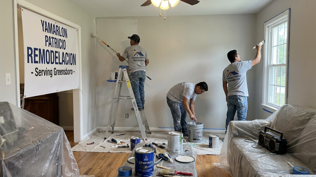 Interior Painting project by Yamarlon Patricio Remodelacion