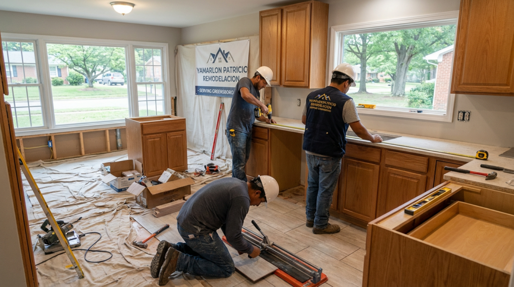 Kitchen Remodeling project by Yamarlon Patricio Remodelacion